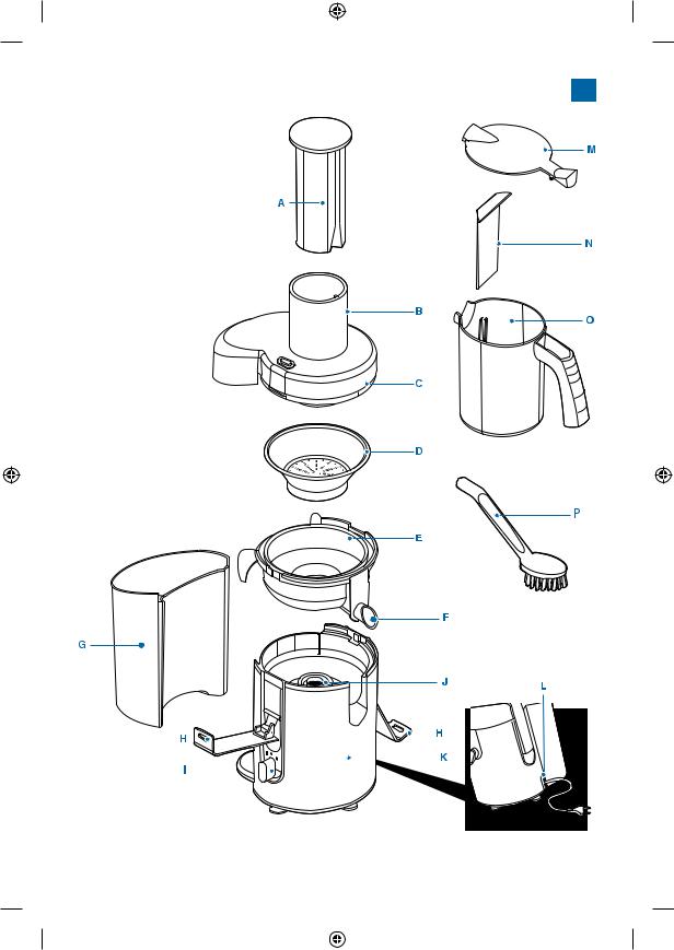 Philips HR1866/00, HR1866/30 User manual