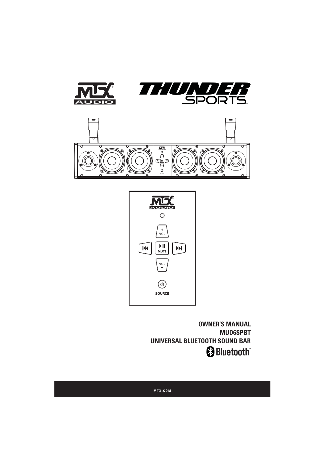 Mitek MUD6SPBT User Manual