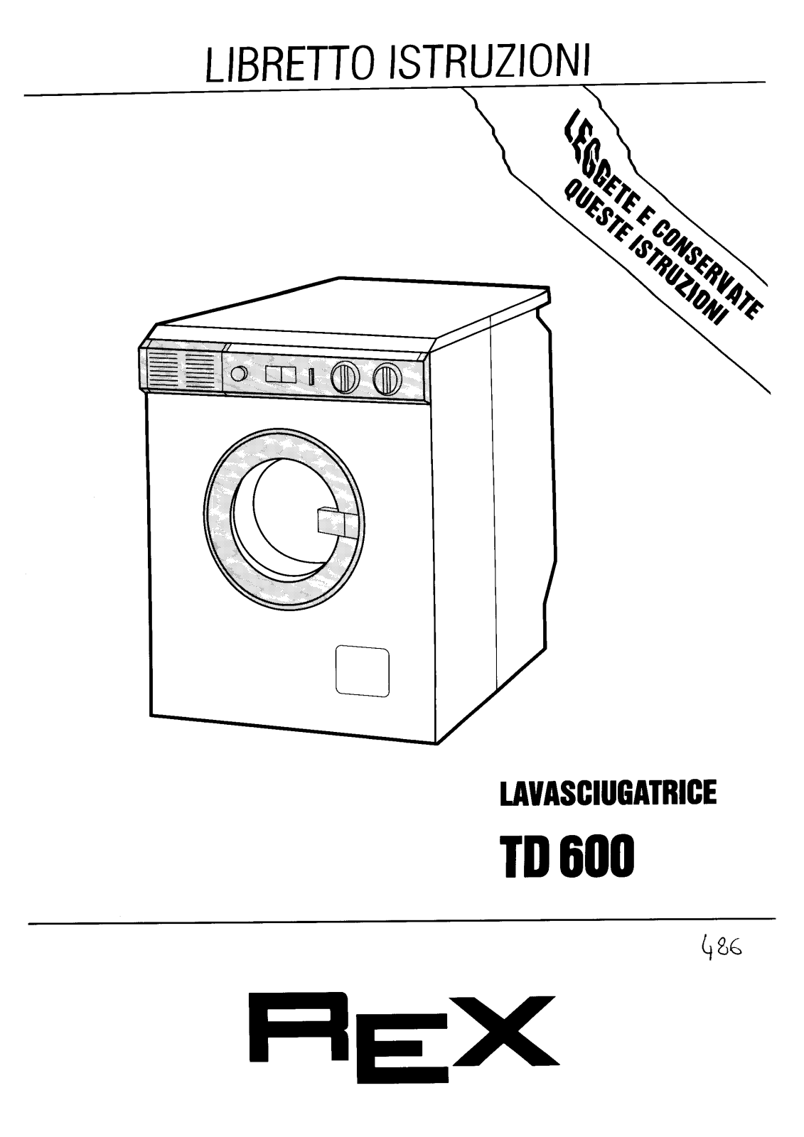 Rex TD600 User Manual