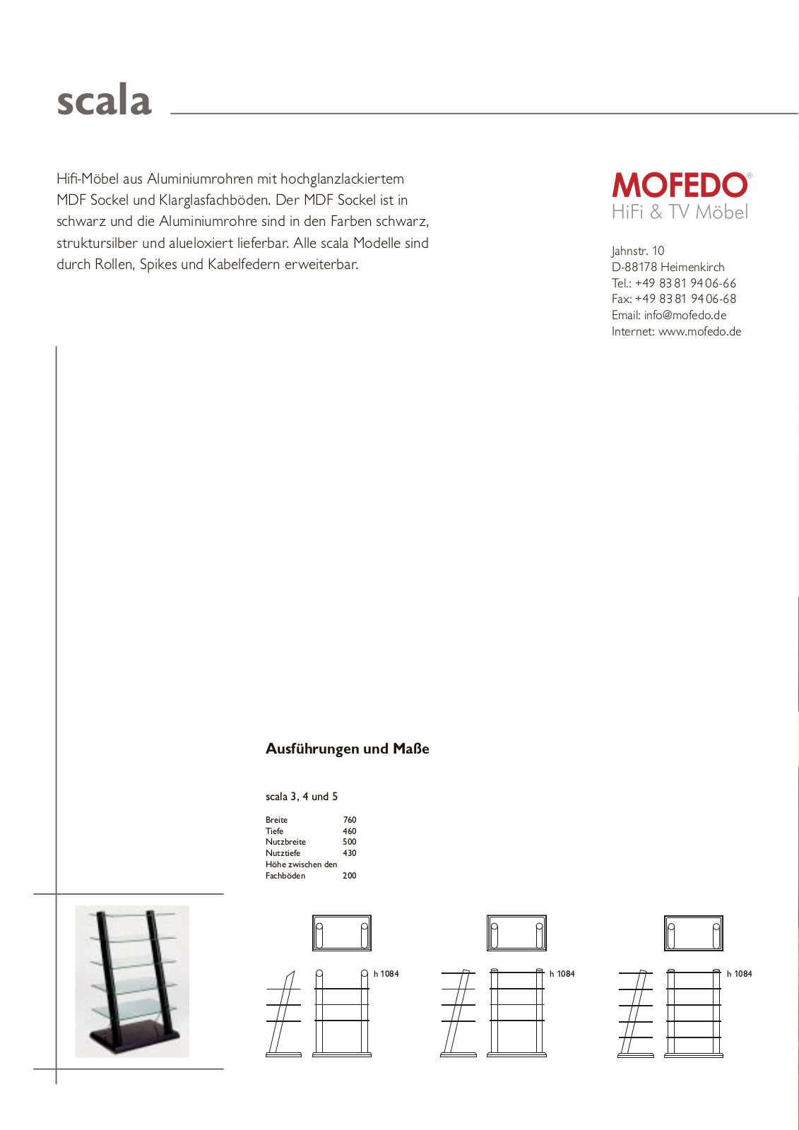 Mofedo Scala Brochure