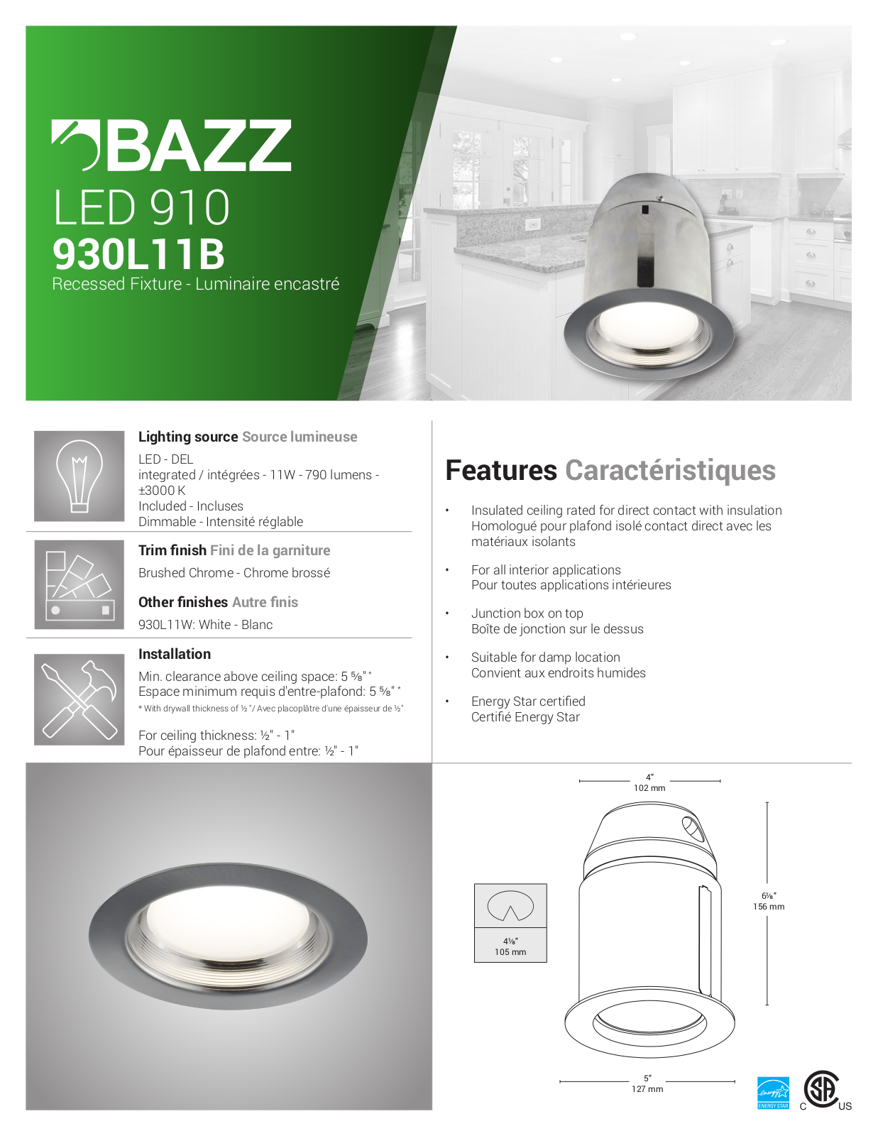 Bazz BAIN1287 Specifications - ManualMachine.com