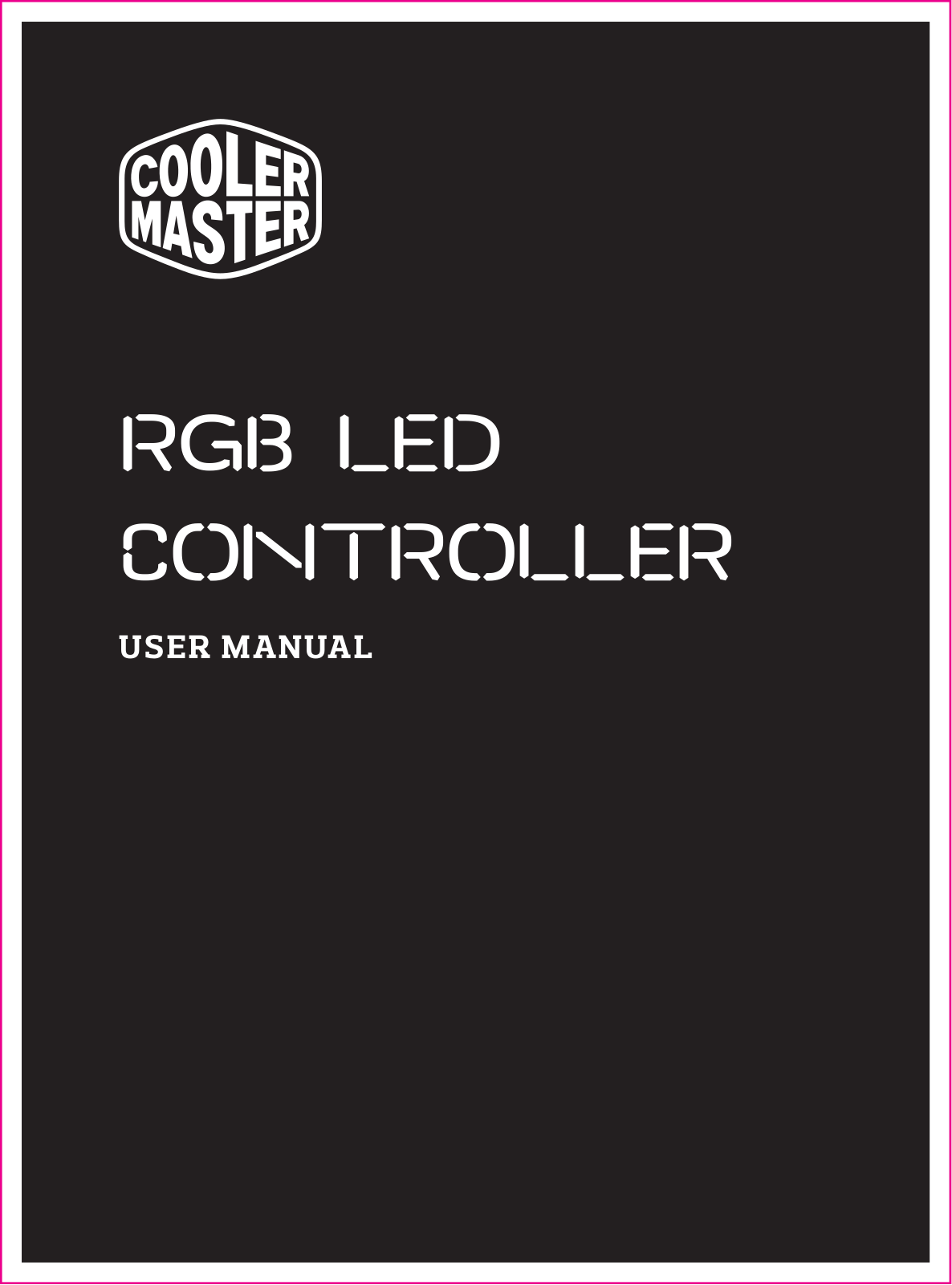 Cooler Master MFY-RCSN-NNUDK-R1 Service Manual