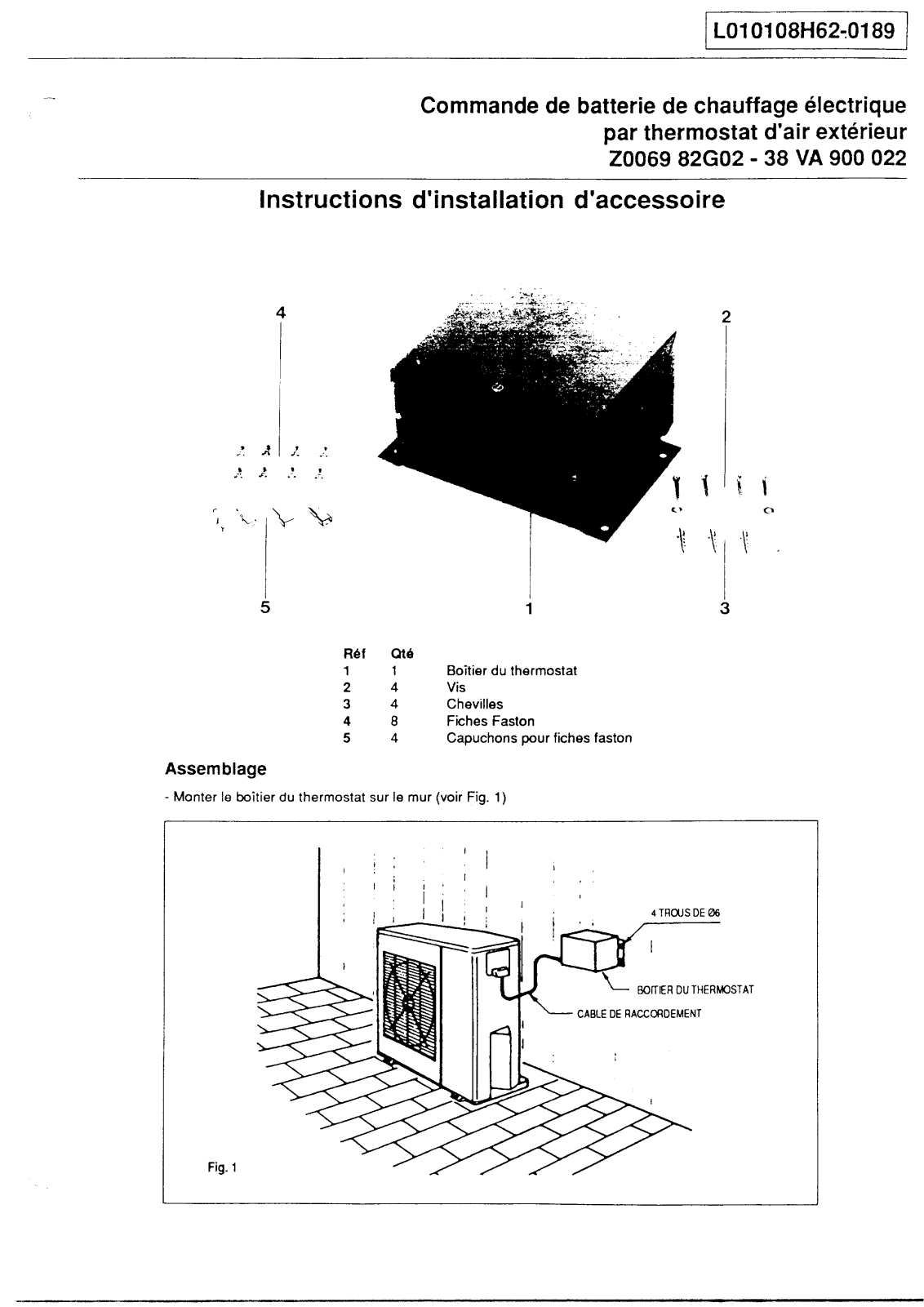 Carrier 38QQRACC User Manual