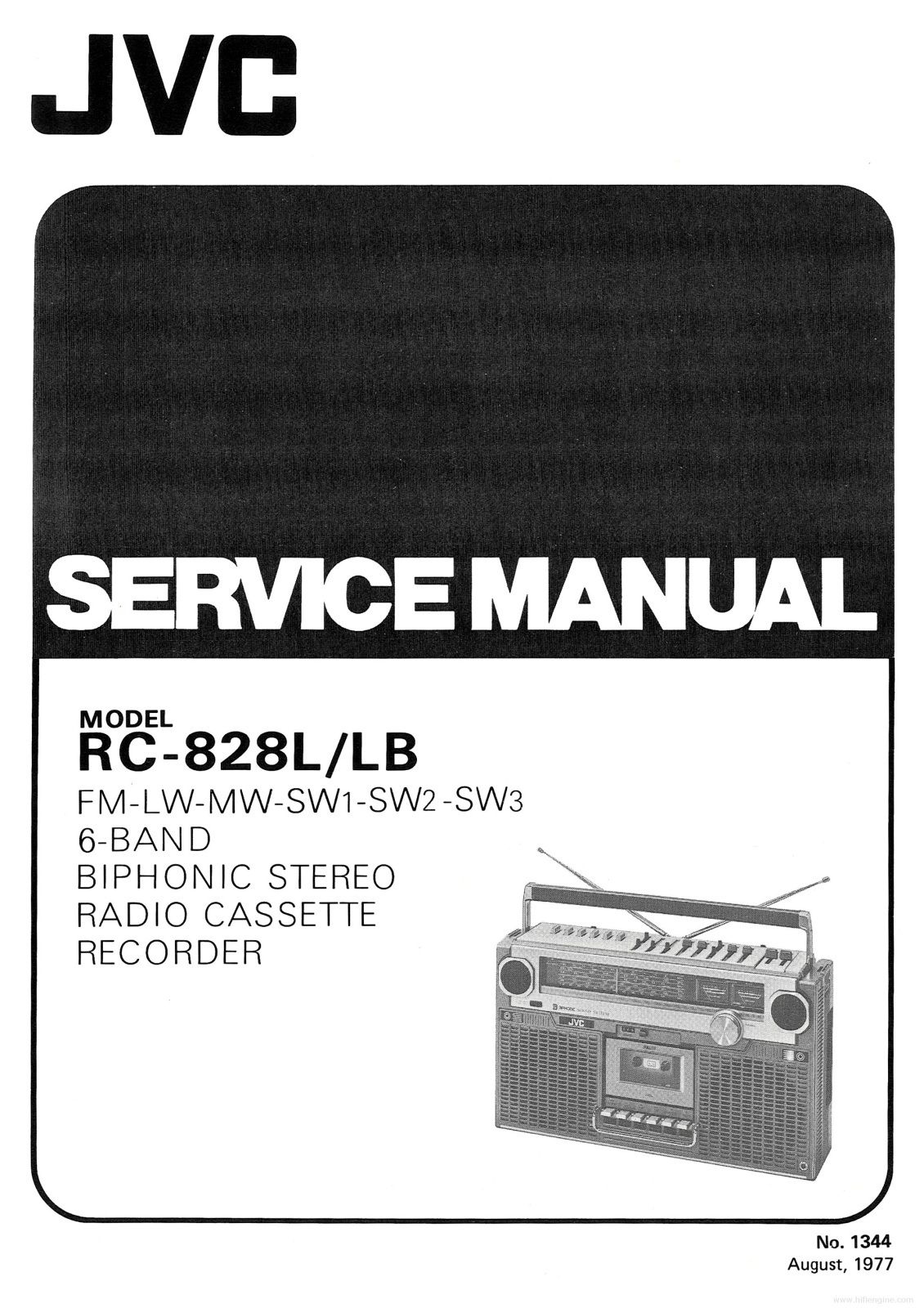 JVC RC-828L, RC-828LB Service Manual