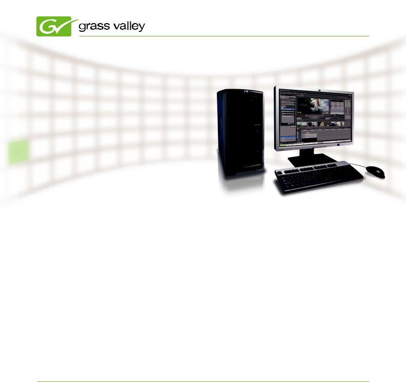 Grass valley AURORA EDIT 7 DATASHEET