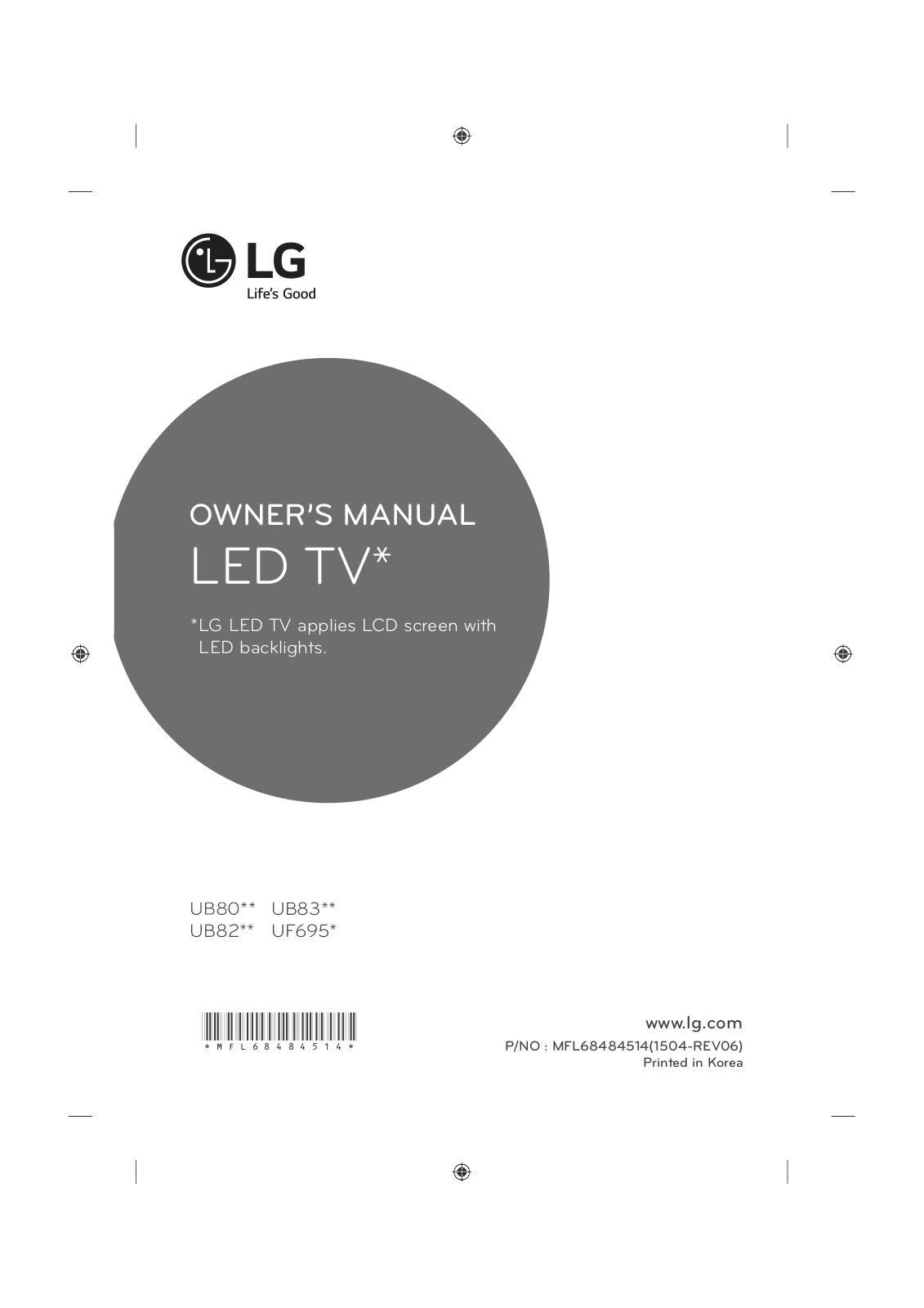 LG 49UF6959 User Guide