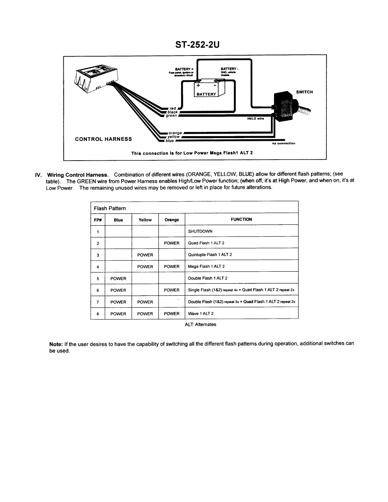 Crimestopper ST-252.2U Installation Manual