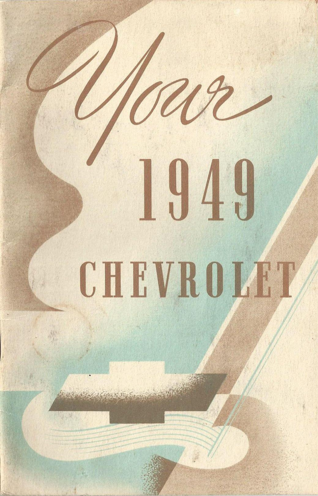 Chevrolet 1949 Operating Instructions