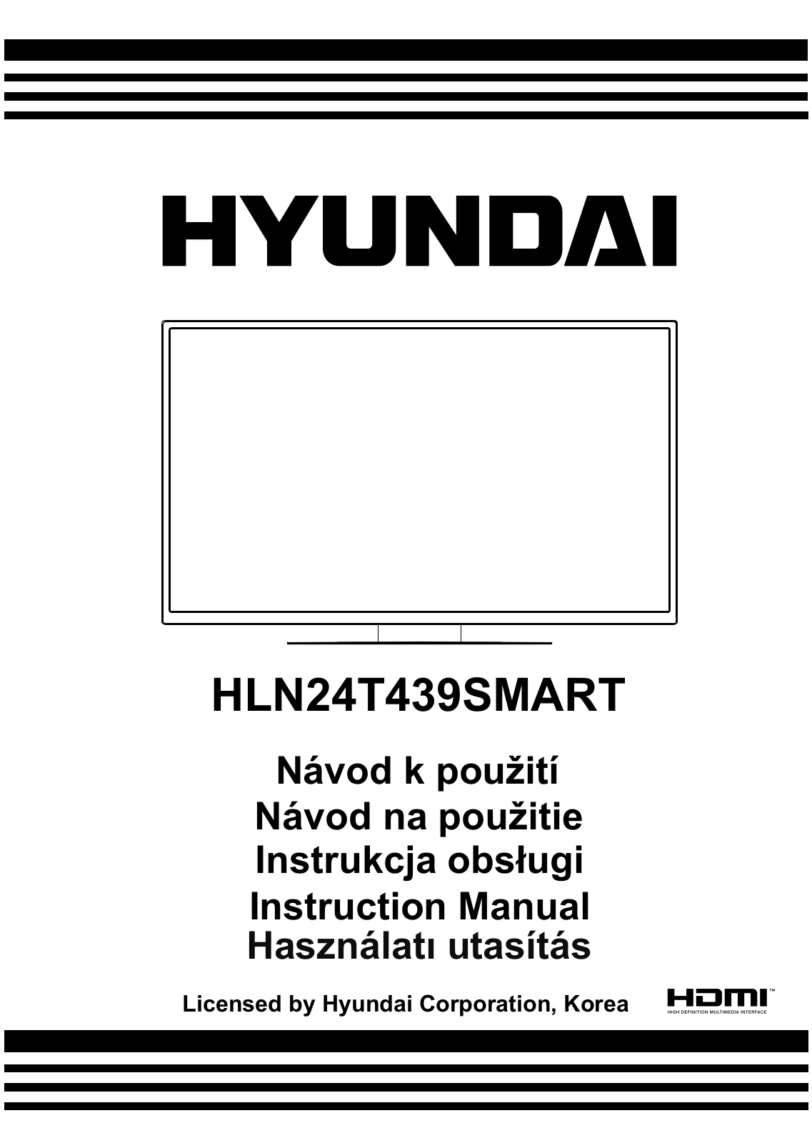 Hyundai HLN 24T439 User Manual