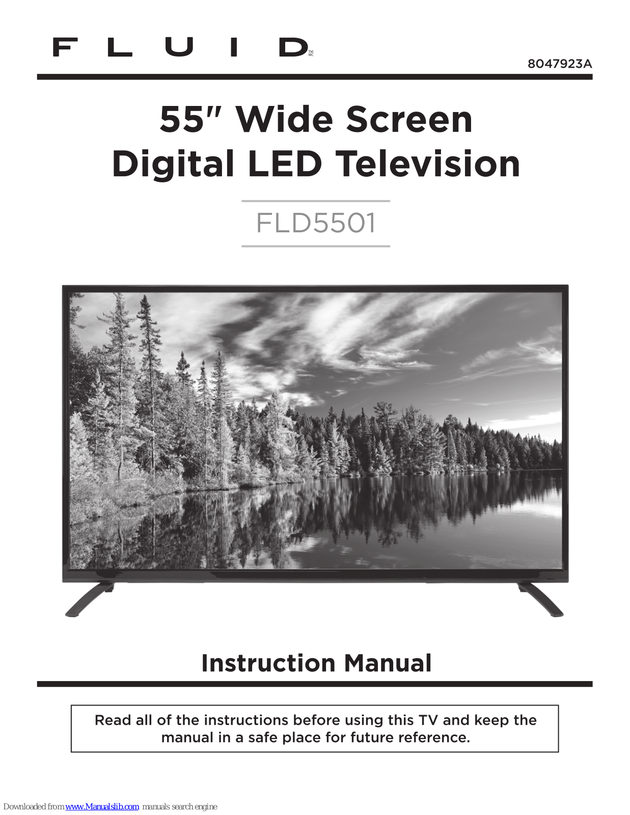 Fluid FLD5501 Instruction Manual