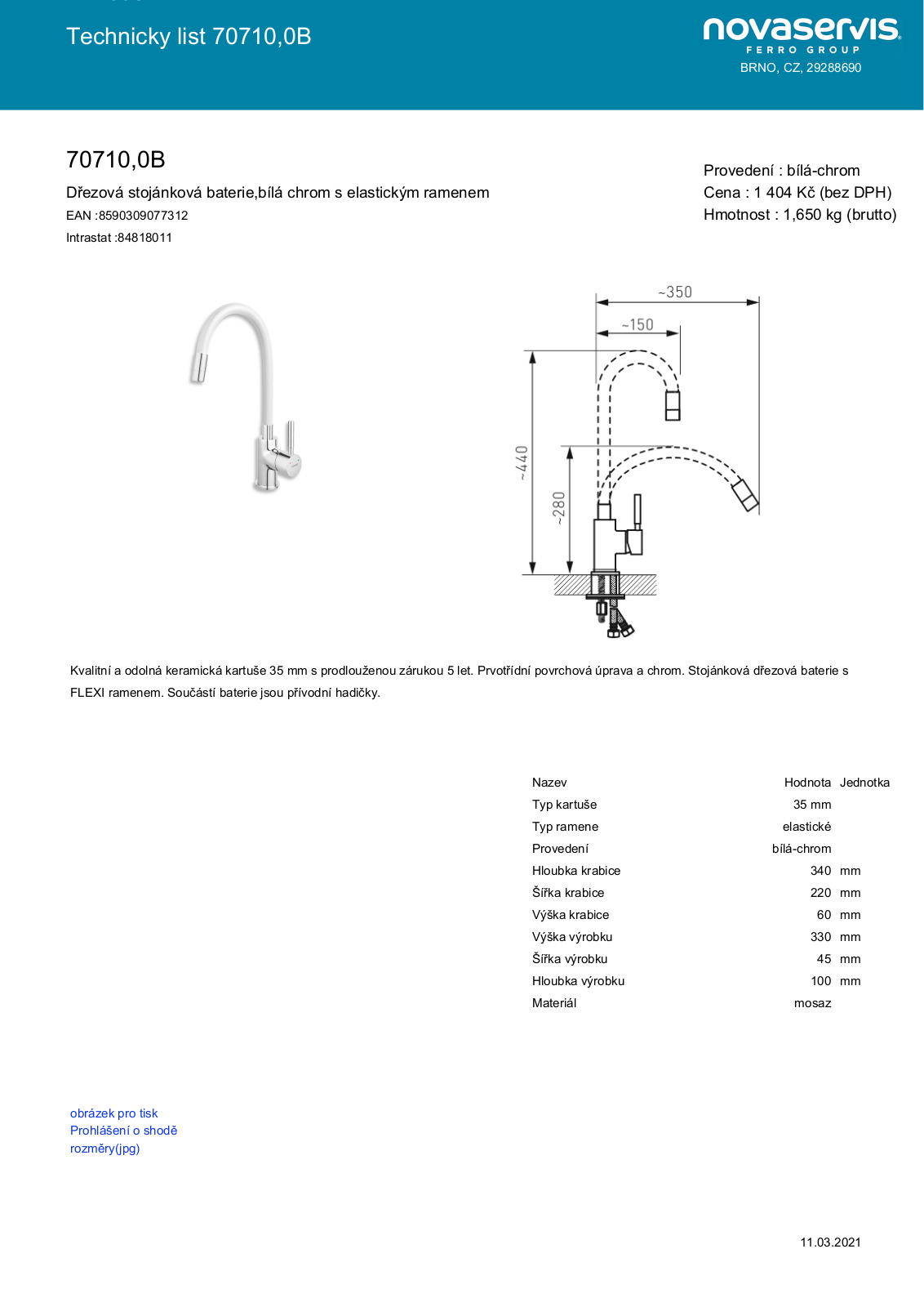 Novaservis 70710.0B User guide - ManualMachine.com