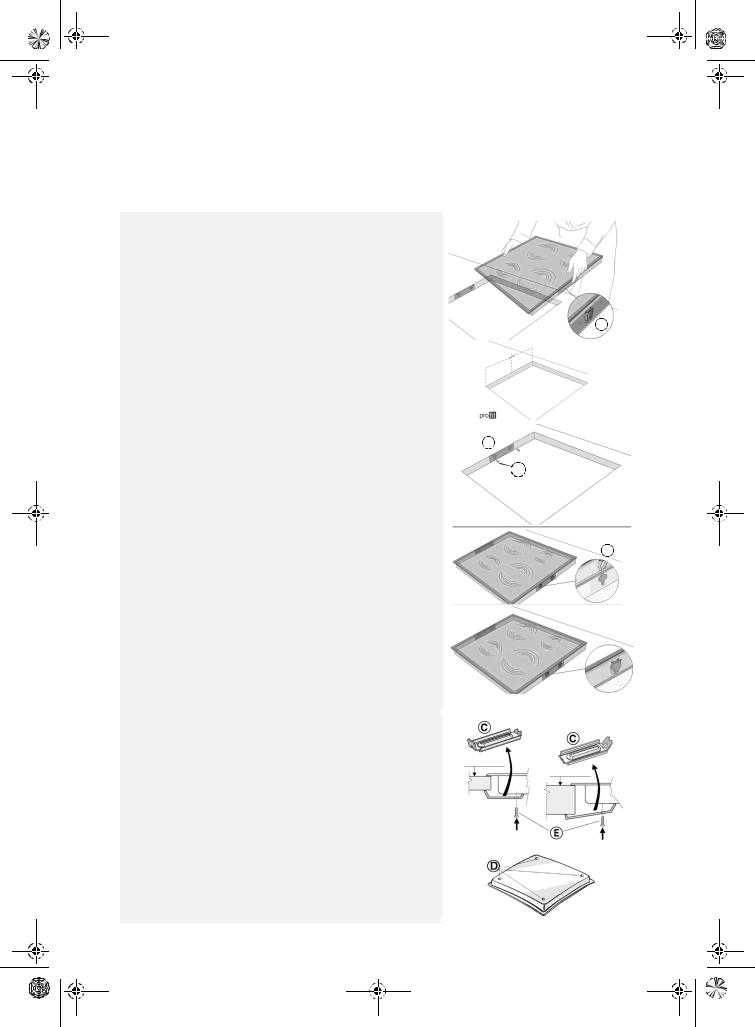 Whirlpool EDIV 6740 NE, EDTV 6740 IN, EDPV 6740 IN, EDIS 6640 NE, EDPT 6740 IN INSTALLATION