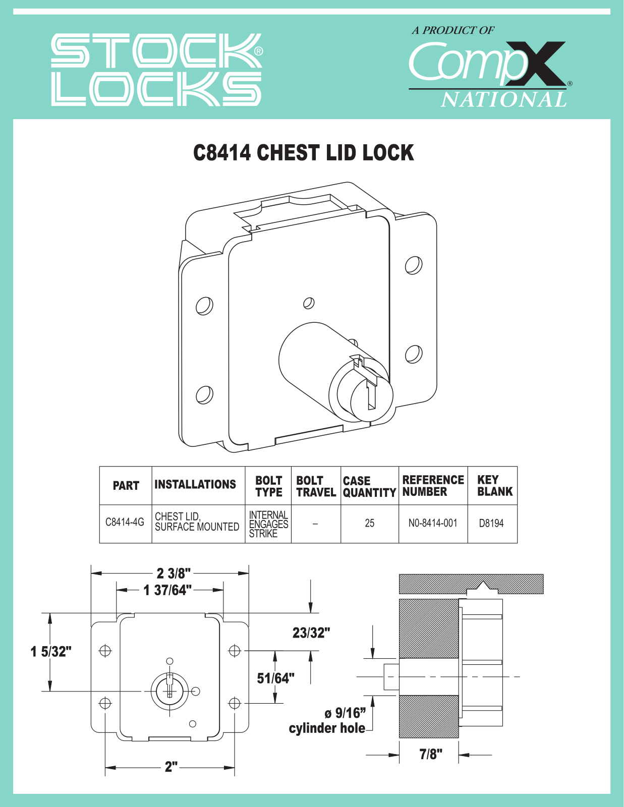 Compx C8414 User Manual