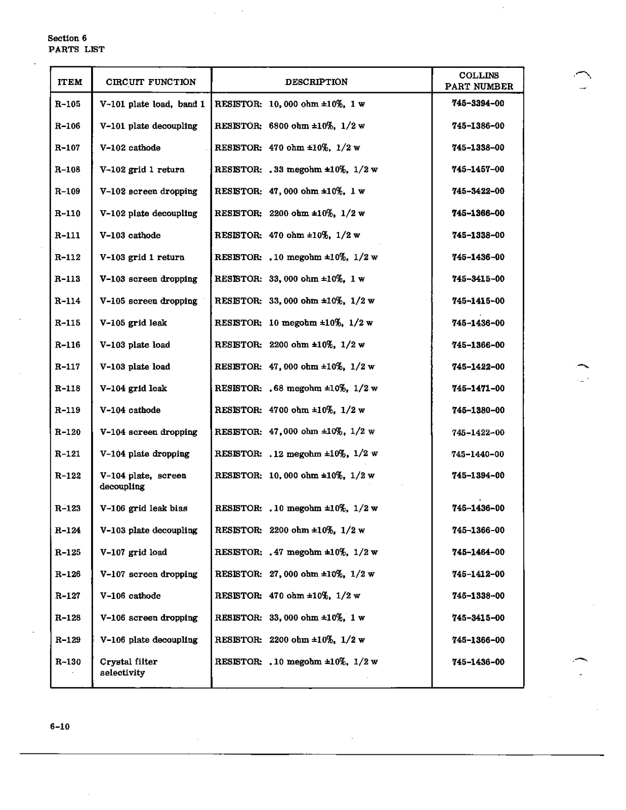 COLLINS 51J-4 User Manual (PAGE 59)