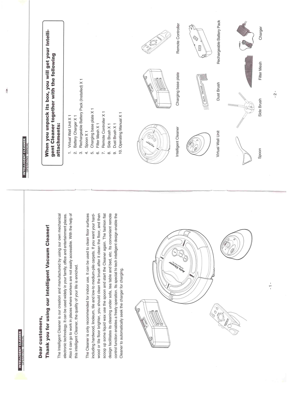 KLARSTEIN Robot intelligent User Manual