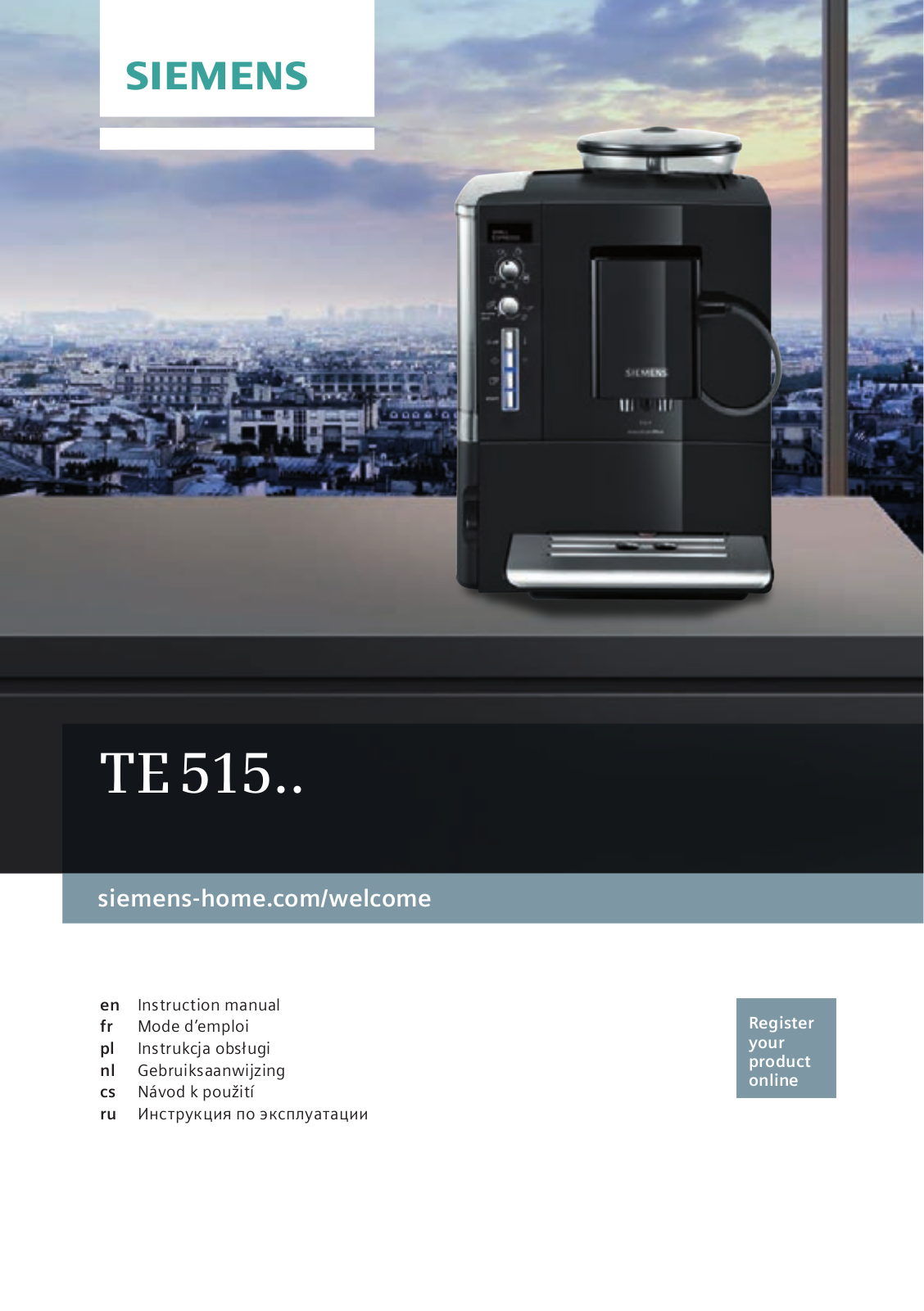 Siemens TE515 User Manual