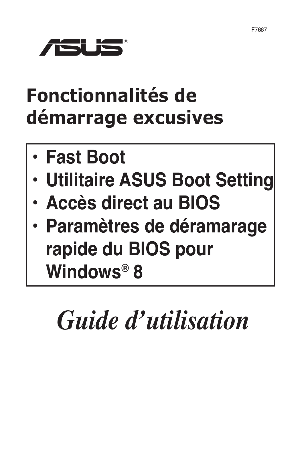 ASUS M5A99X EVO R2.0, P8Z77-M, Maximus V, P9X79 PRO, TUF Sabertooth X79 User Manual