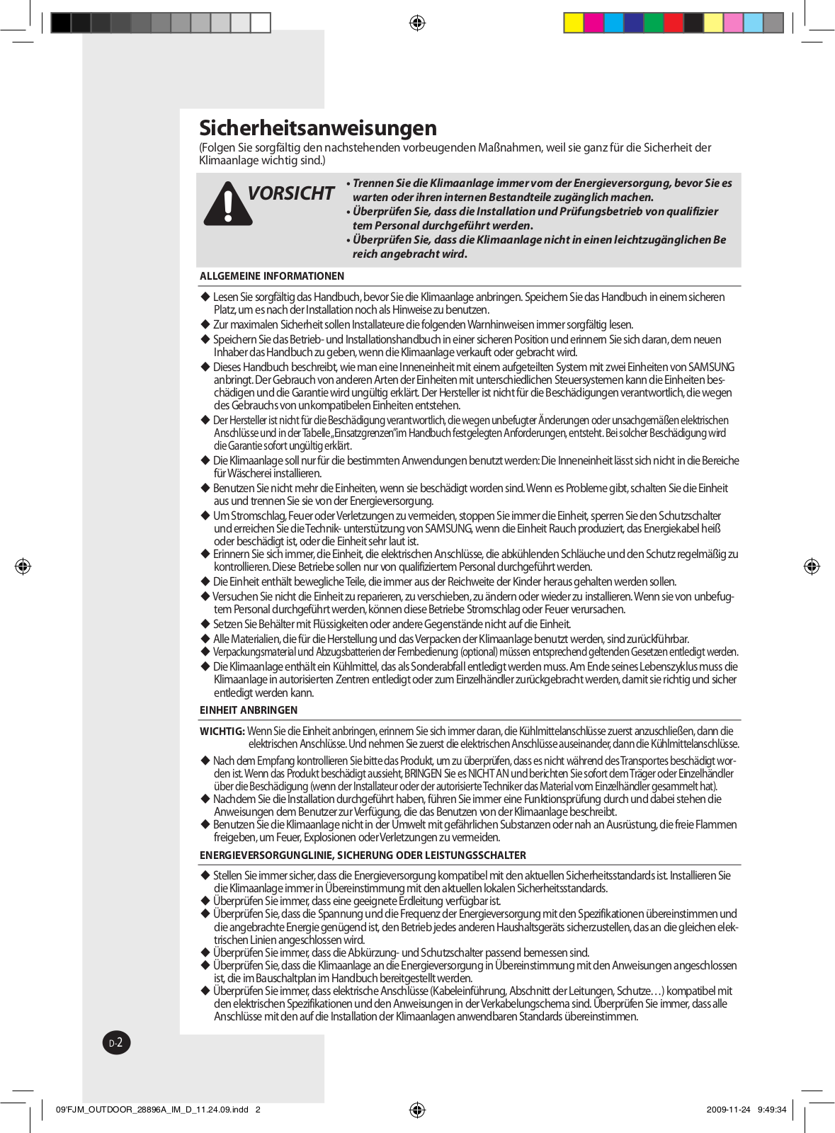 Samsung MH040FX User Manual