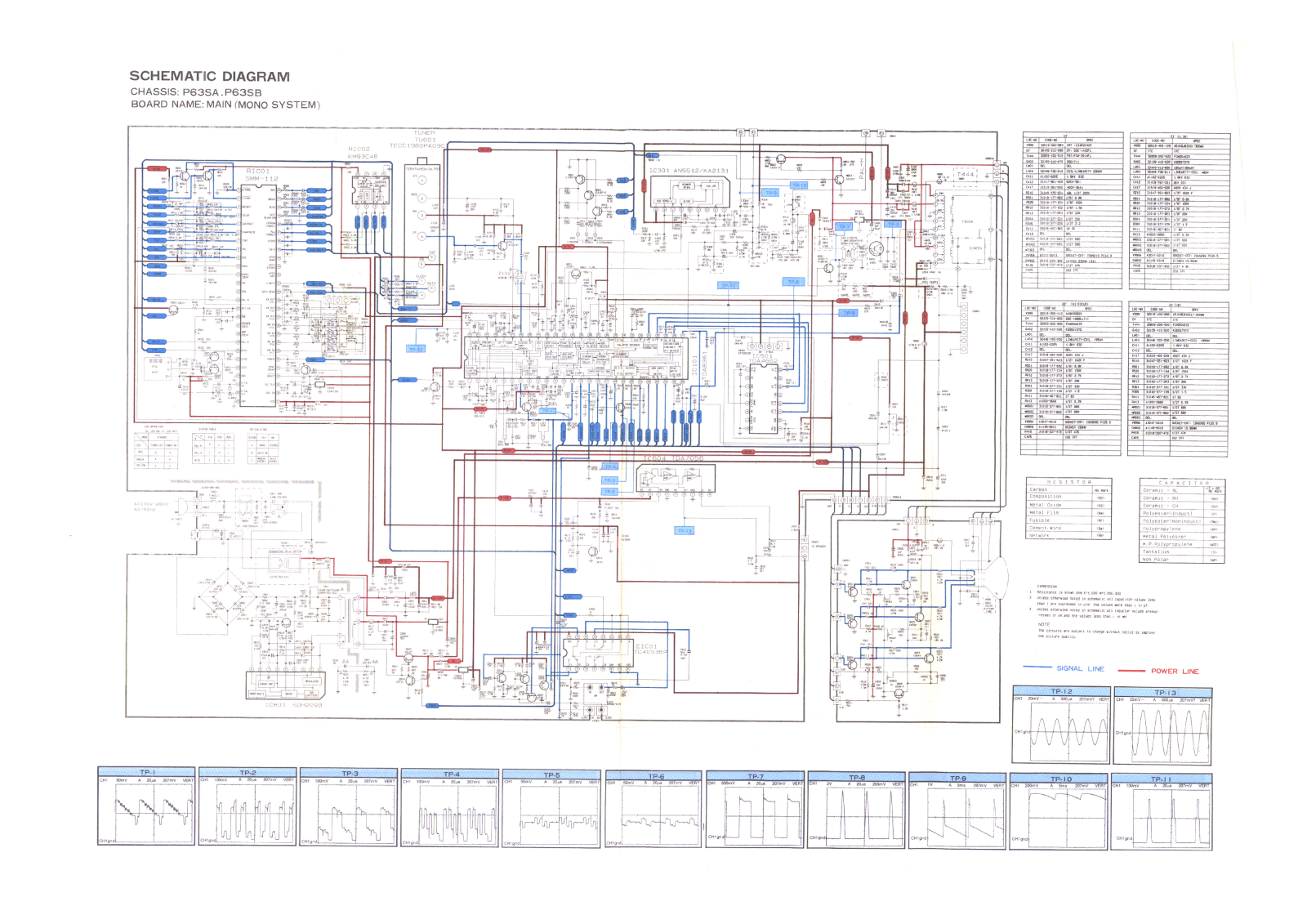 NOBLEX 20TC697D Service Manual