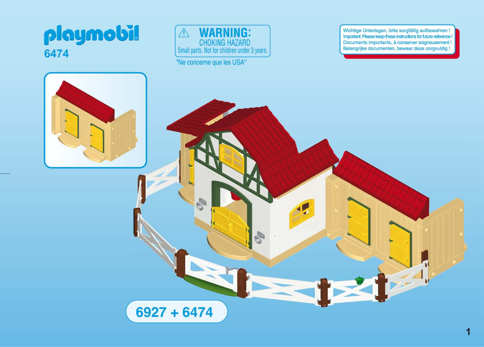 Playmobil 6474 Instructions