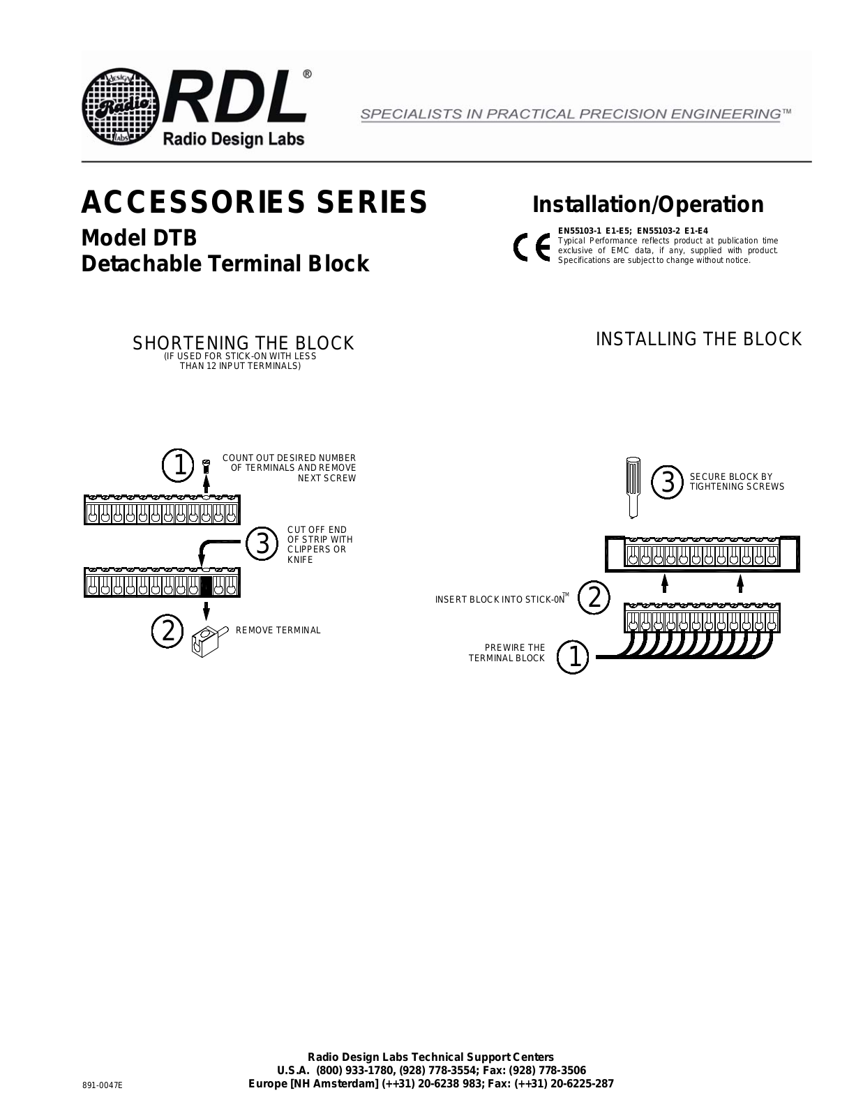 RDL DTB Datasheet - ManualMachine.com