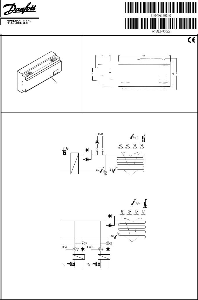 Danfoss AK-PC 420 Installation guide