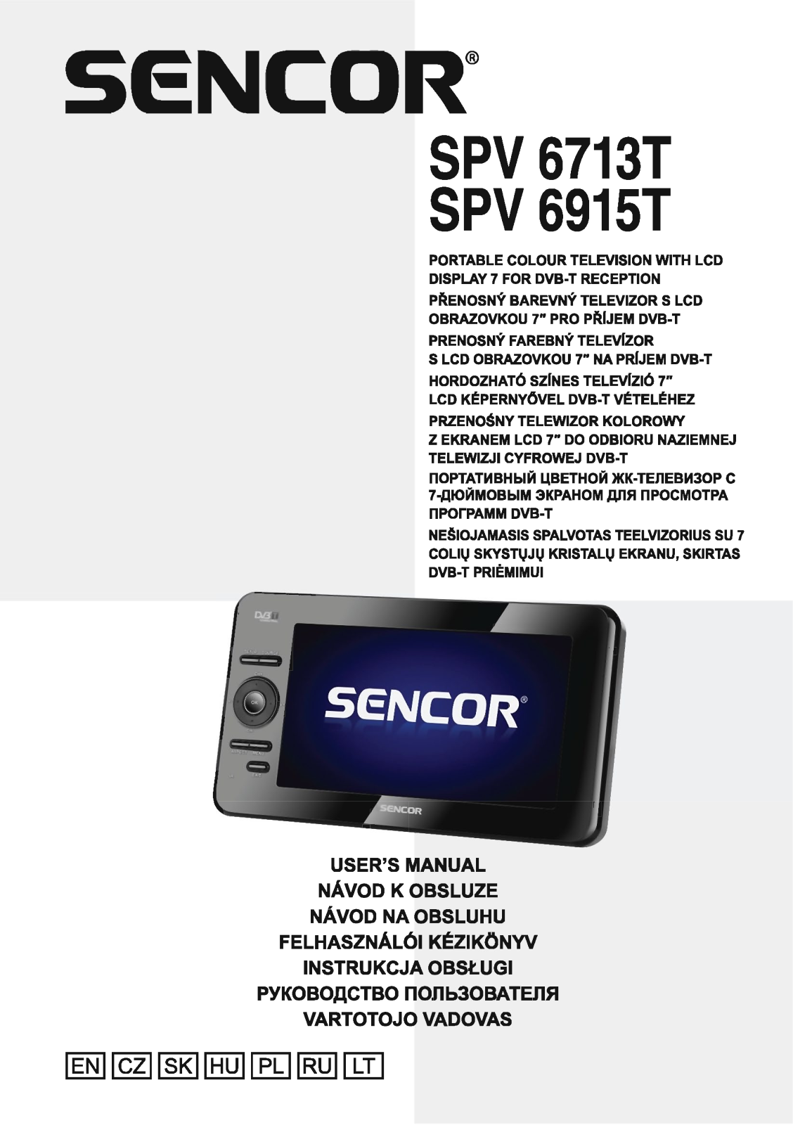 Sencor SPV 6915T User Manual