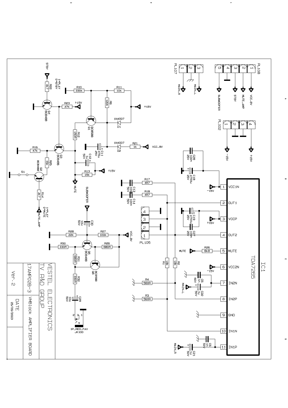 Vestel 17AMP02_B3 schematic