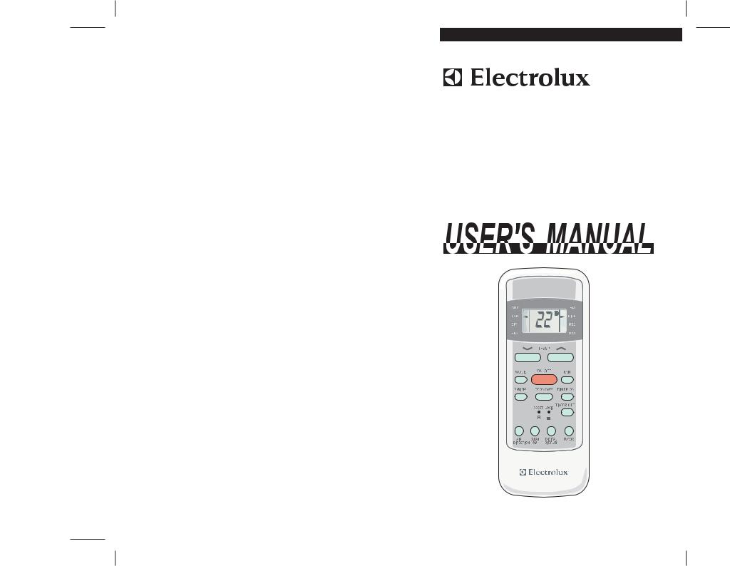 AEG-Electrolux EPR125CRRRMF, EPR095CRRRMF, EPR095CCREMF, ESER18PSGMA, ESCR12PCGMB User Manual