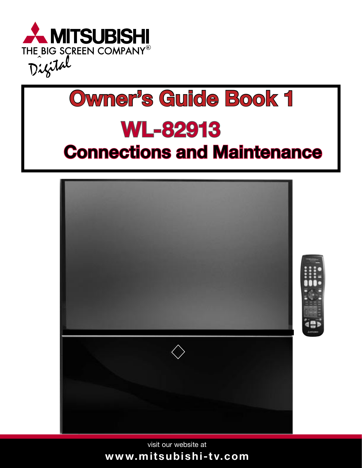 Mitsubishi WL-82913 User Guide