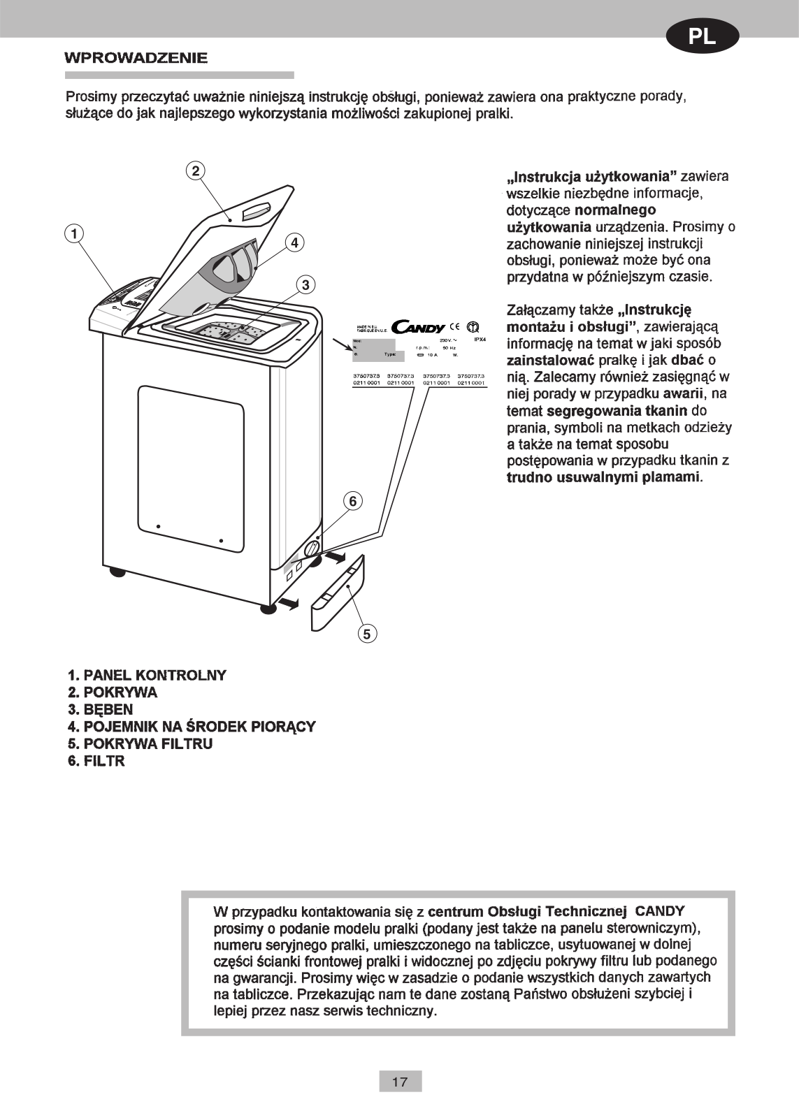 Candy CTAS 85 User Manual