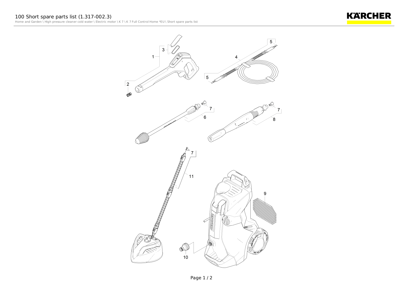 Kärcher K 7 FC Home User Manual