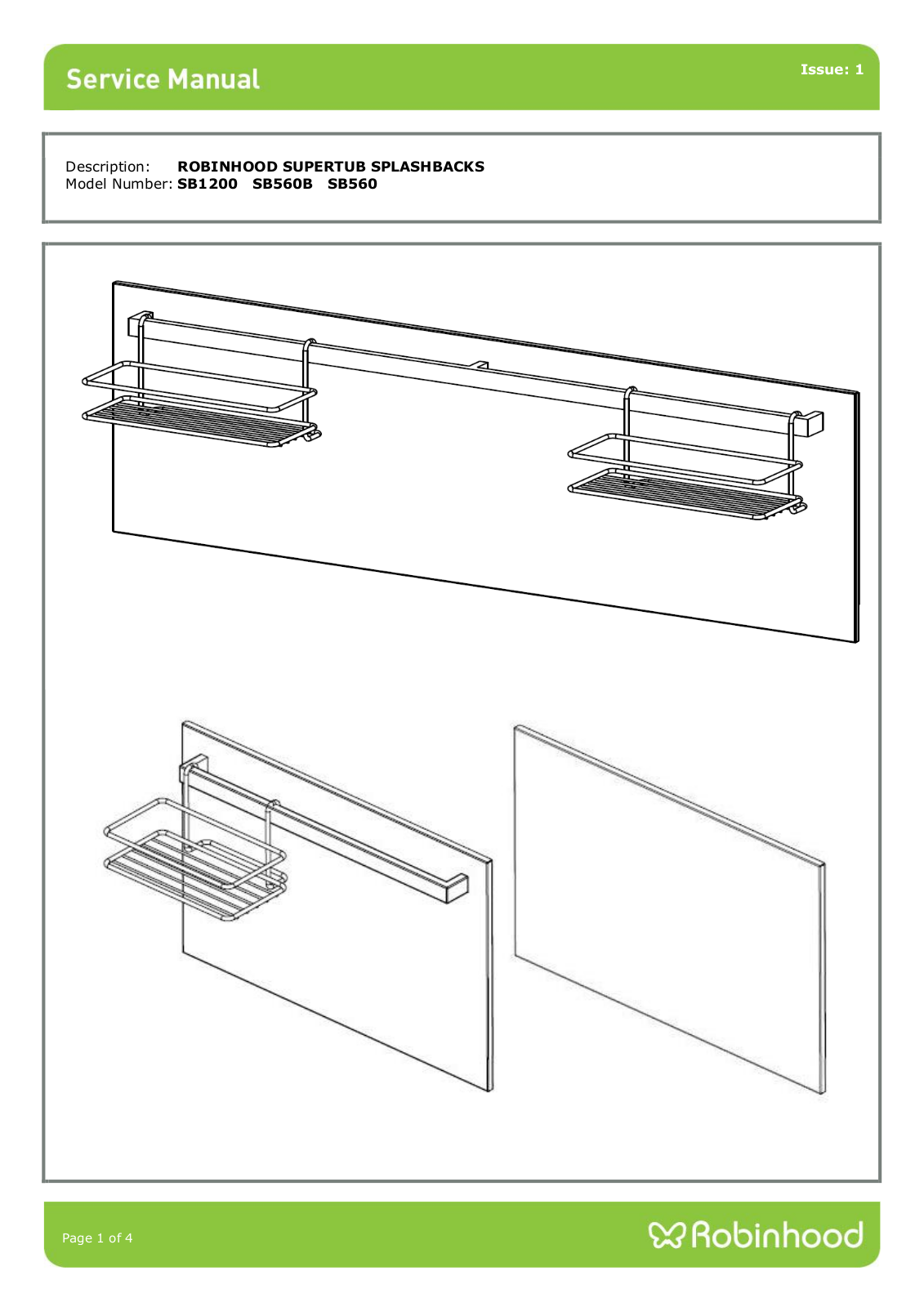 Robinhood SB1200, SB560B, SB560 User Manual