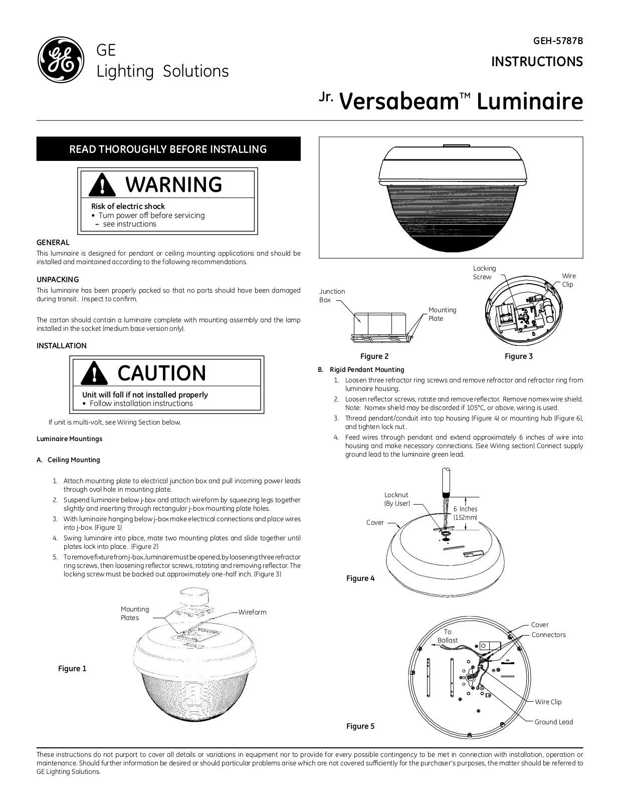 GE VB5, VBC Installation Guide