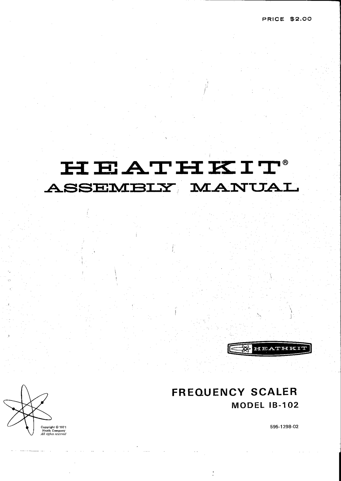 Heathkit IB-102 User Manual