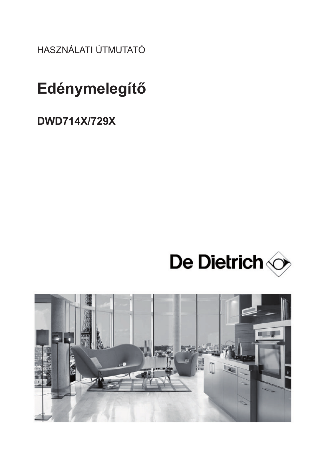 De dietrich DWD729X, DWD714X User Manual