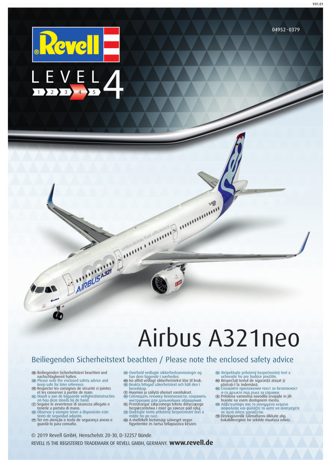 Revell A321 Neo Service Manual