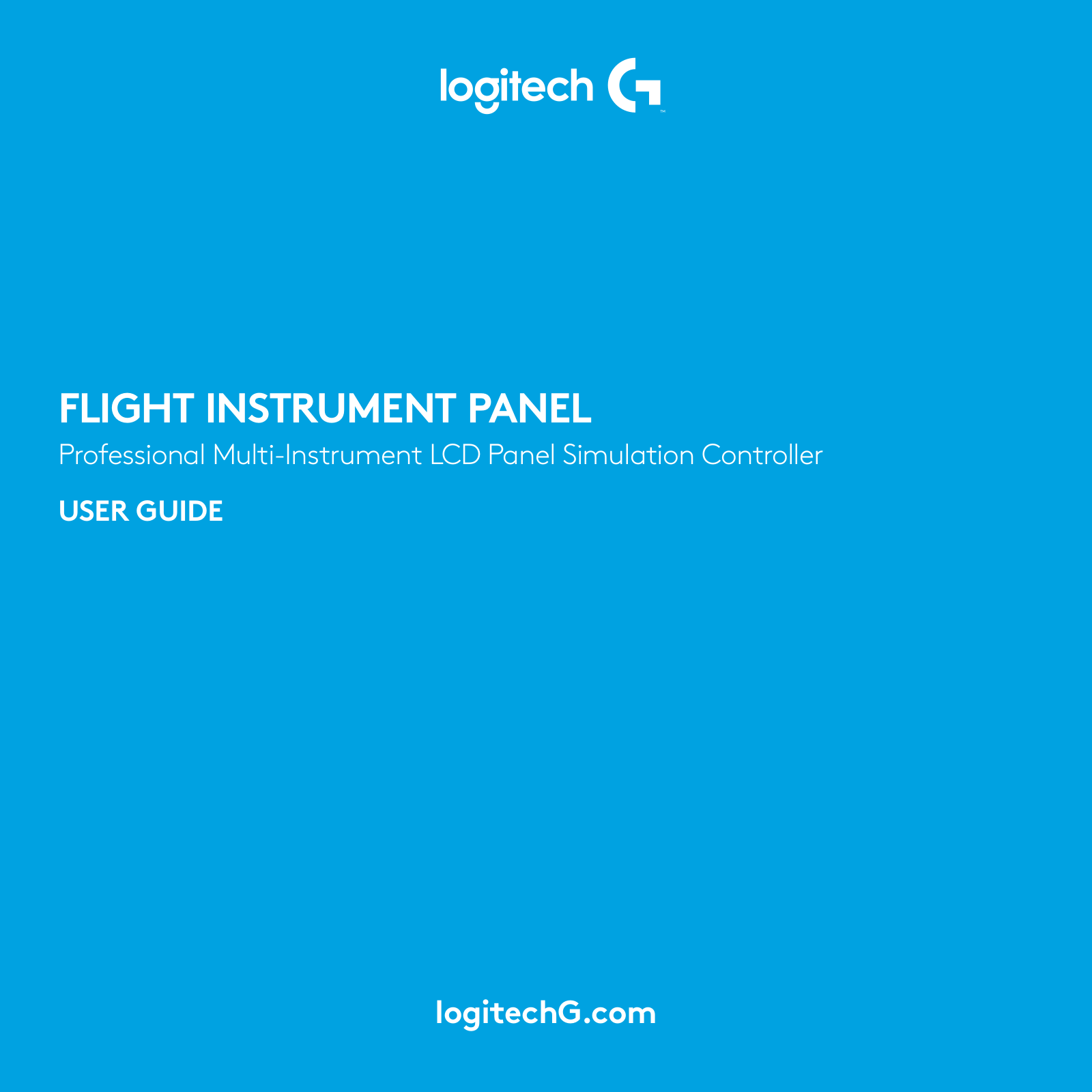 Logitech FLIGHT INSTRUMENT PANEL User guide