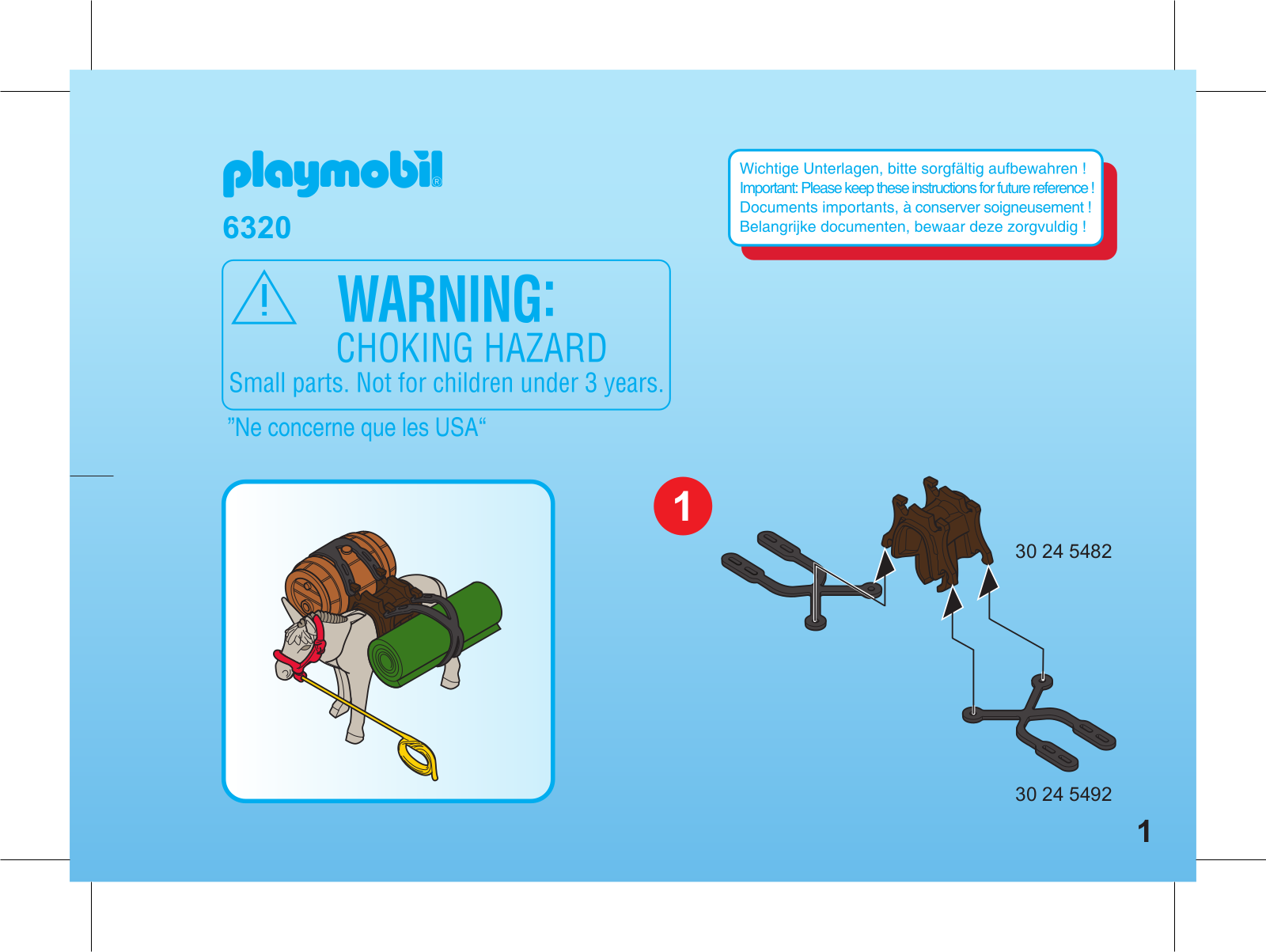 Playmobil 6320 Instructions