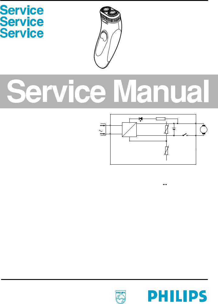 Philips HQ 488-A, HQ 488-B Service Manual