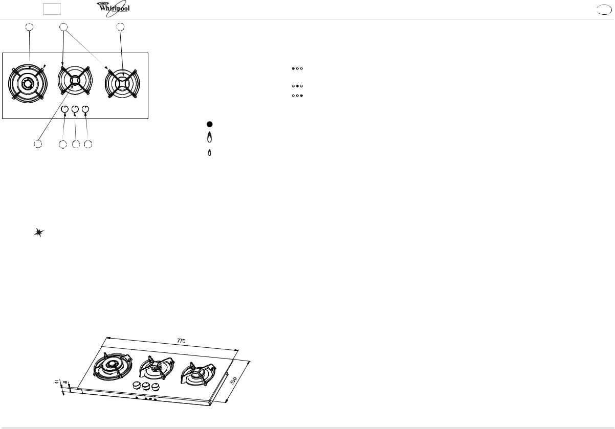 WHIRLPOOL AKT775IX User Manual