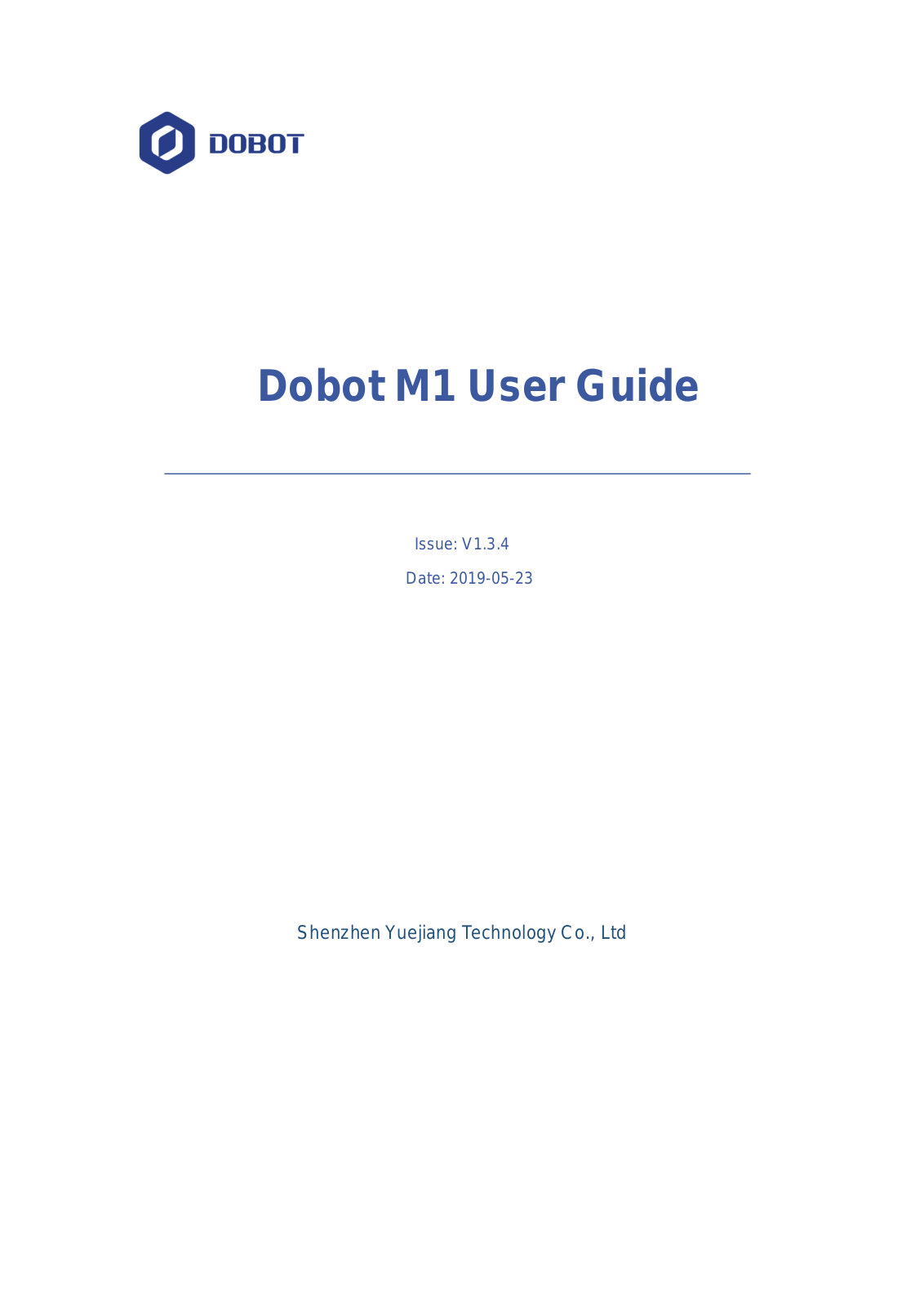 Dobot M1 User Manual - ManualMachine.com