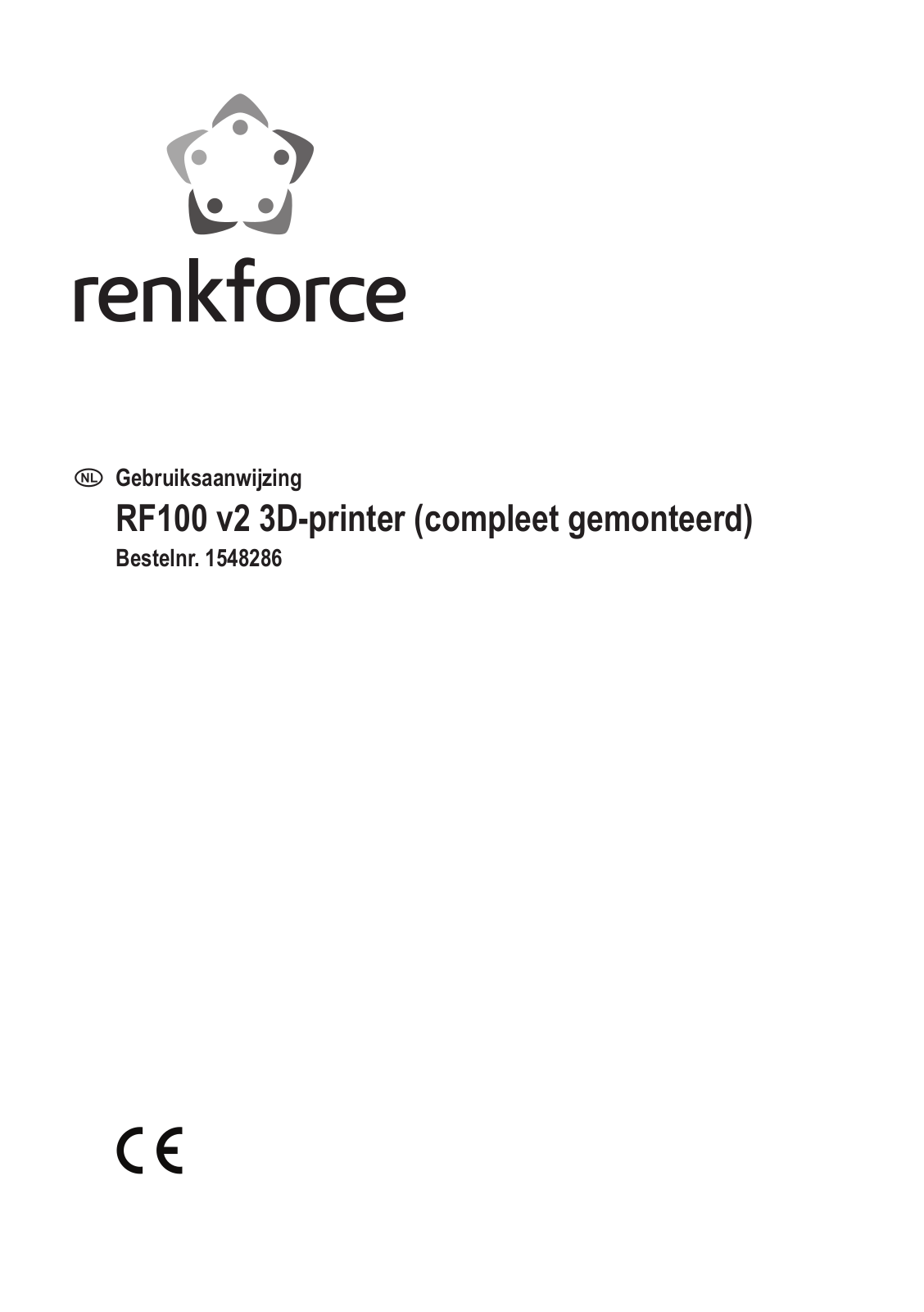 Renkforce RF100 v2 Operating Instructions