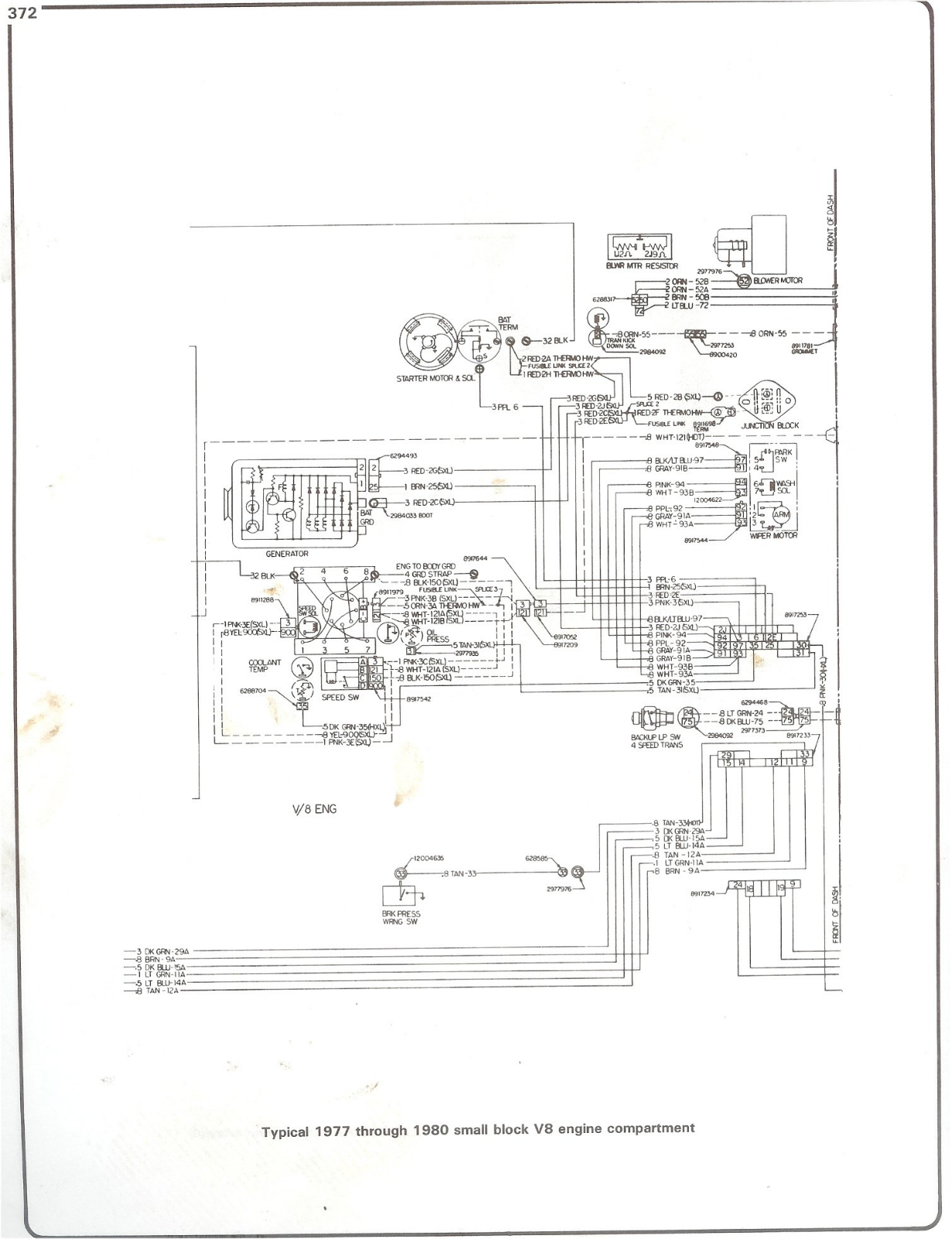 Chevrolet 1977 980 schematic