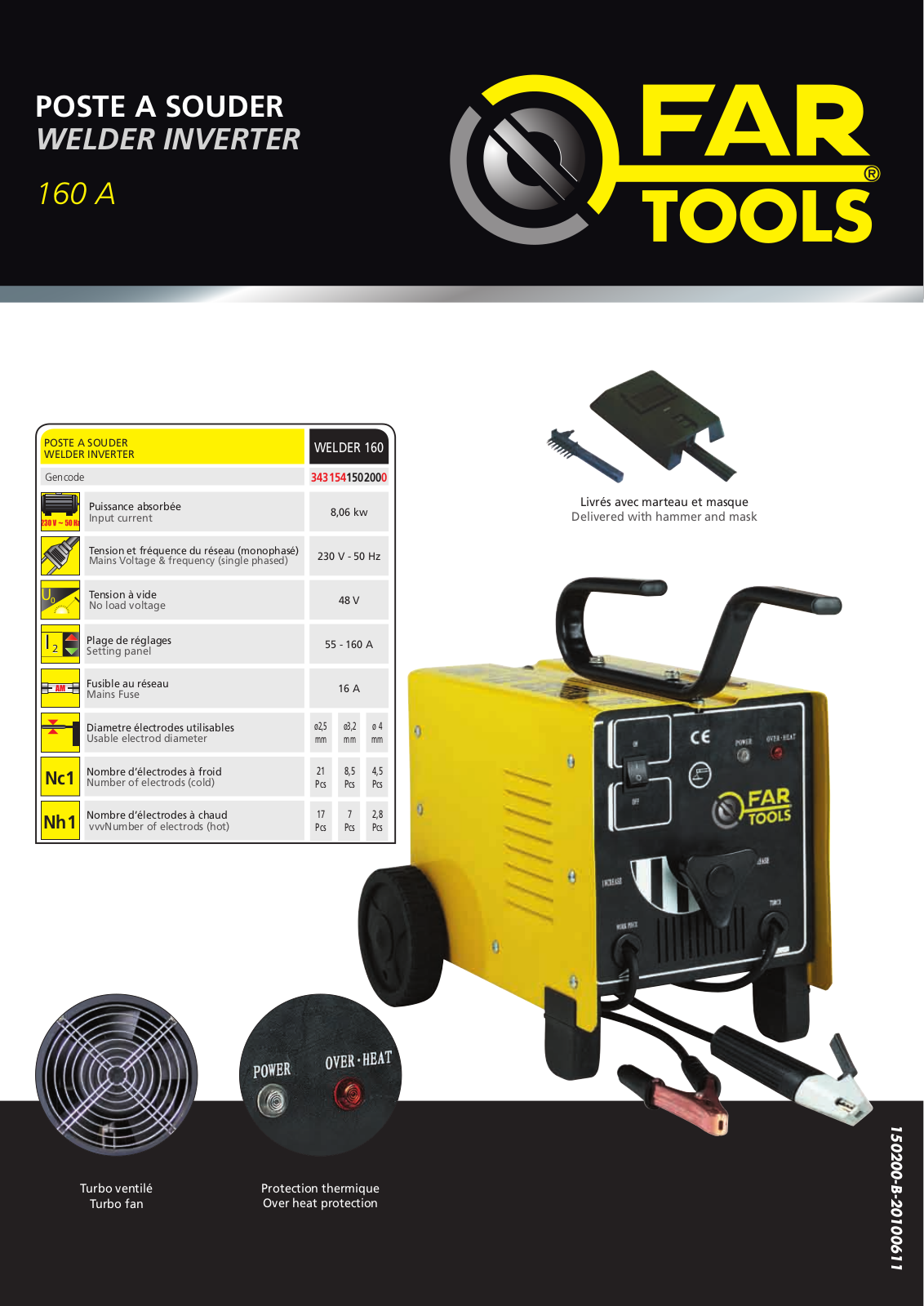 FARTOOLS WELDER 160 User Manual