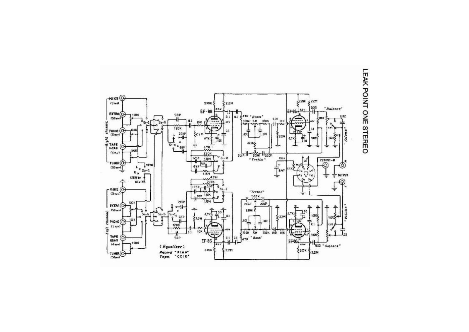 Leak PT1stereo Schematic - ManualMachine.com