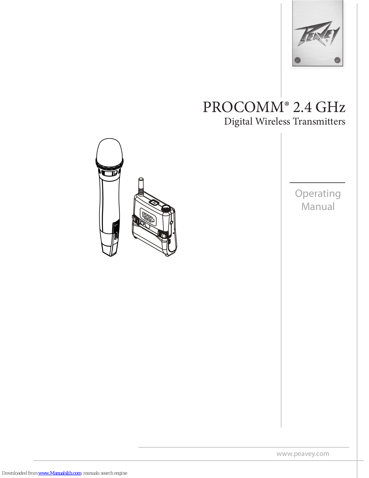 Peavey PROCOMM Operating Manual