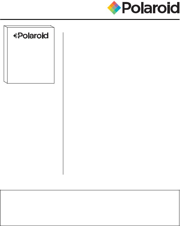 Polaroid TIME-ZERO Manual