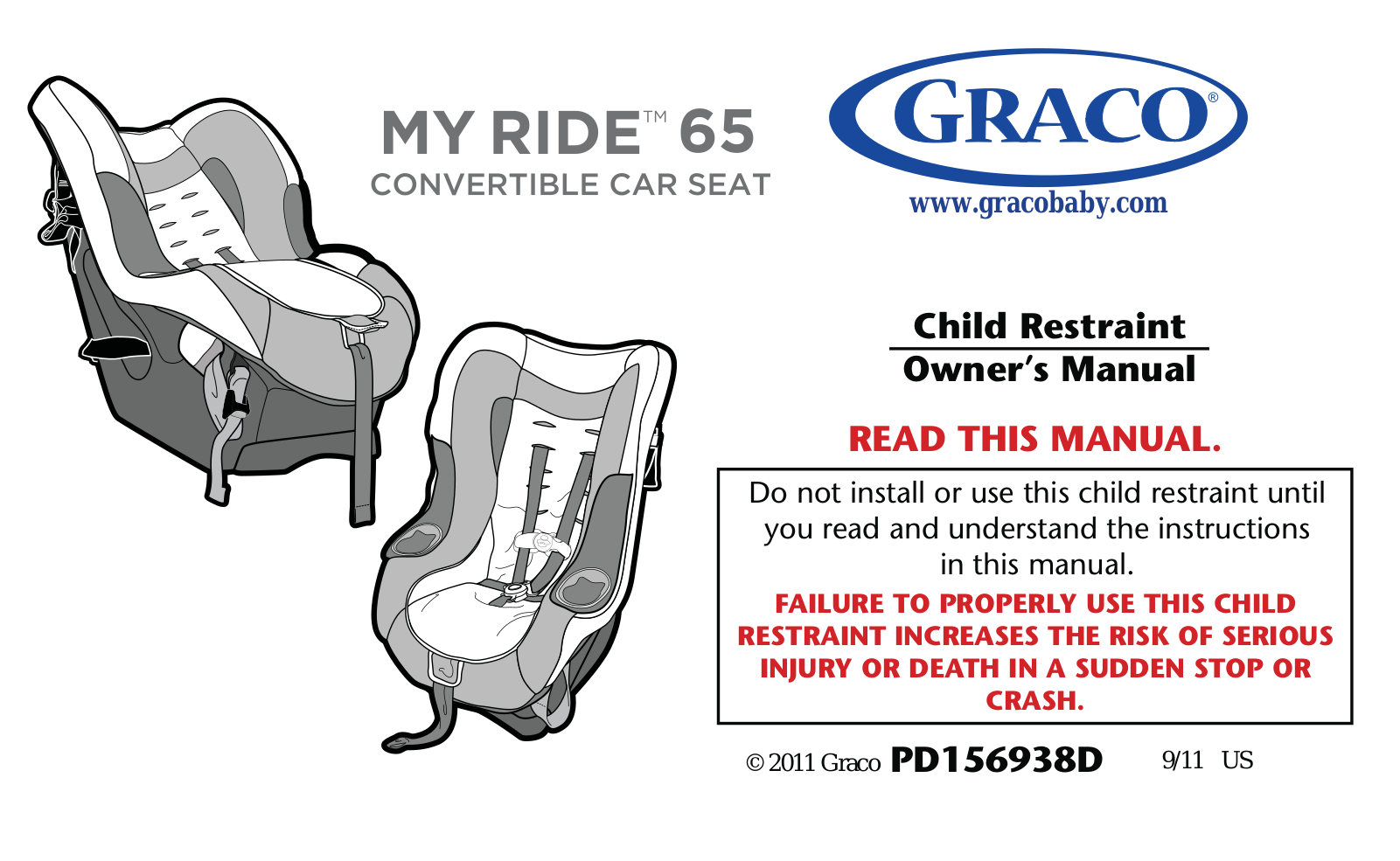 Graco PD156938D User Manual