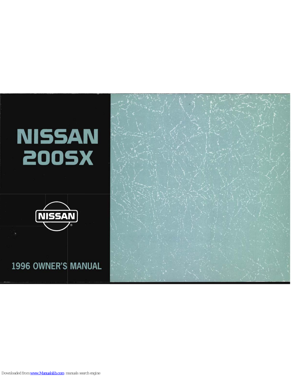 Nissan 200 SX 1996 User Manual